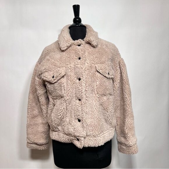 Rails Trucker Sherpa Teddy Jacket - Picture 2 of 16